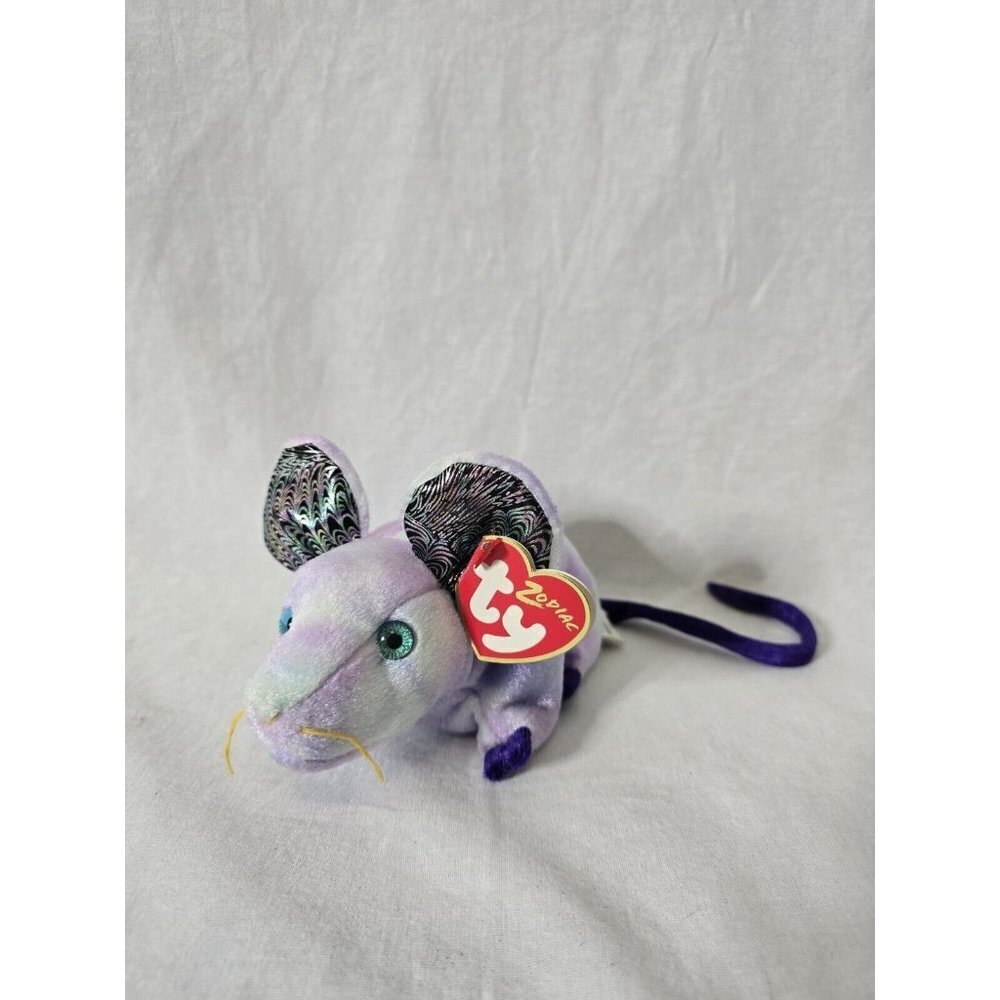 TY Beanie Baby - THE RAT Chinese Zodiac (6 inch) - With Tags
